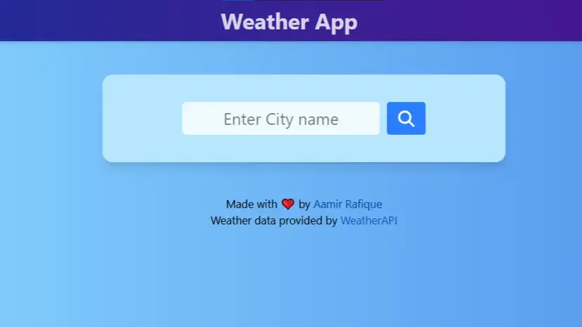 Weather App